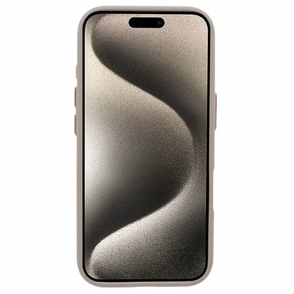 For iPhone 16 Pro Max Cell Phone Case Drop-Proof Clear Back PC+TPU Cover