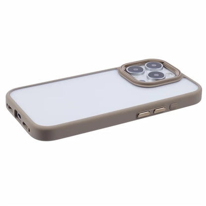 For iPhone 16 Pro Max Cell Phone Case Drop-Proof Clear Back PC+TPU Cover