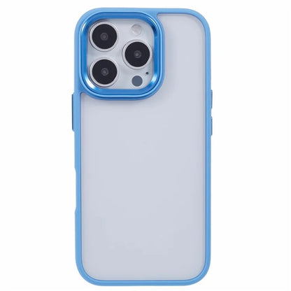 For iPhone 16 Pro Max Cell Phone Case Drop-Proof Clear Back PC+TPU Cover