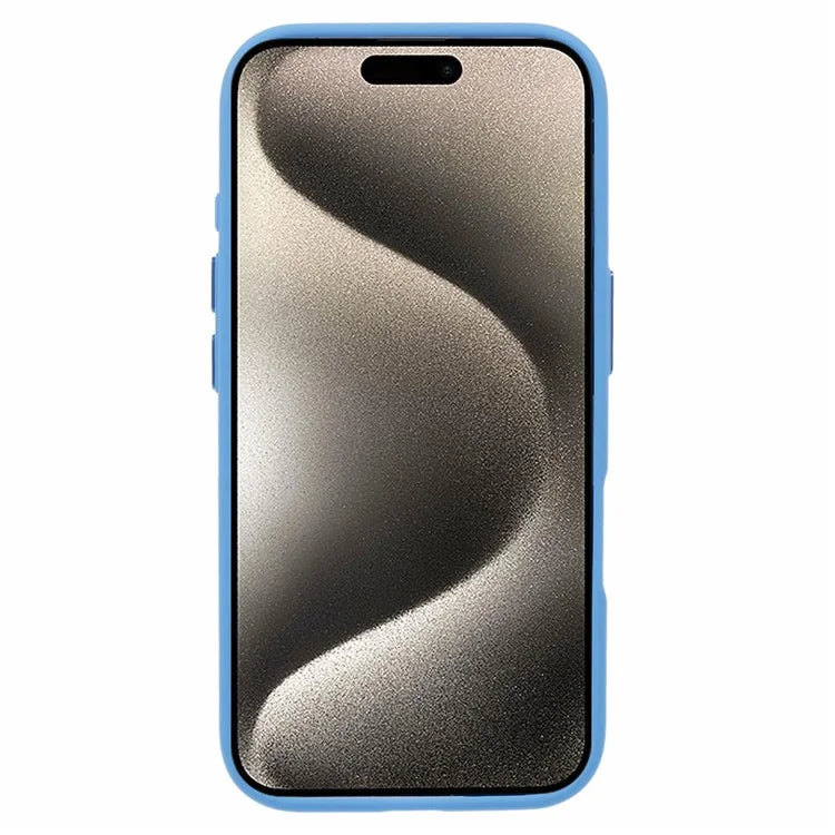 For iPhone 16 Plus Cell Phone Case Clear Back Drop Protection PC+TPU Cover