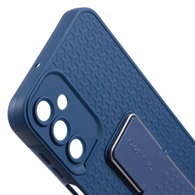 XL Series For Samsung Galaxy A35 5G Case Kickstand Solid Color TPU Phone Cover
