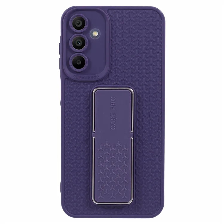 XL Series For Samsung Galaxy A35 5G Case Kickstand Solid Color TPU Phone Cover