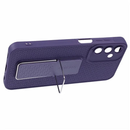 XL Series For Samsung Galaxy A35 5G Case Kickstand Solid Color TPU Phone Cover