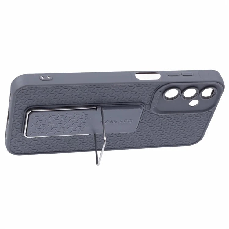 XL Series For Samsung Galaxy A35 5G Case Kickstand Solid Color TPU Phone Cover
