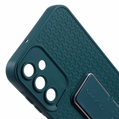 XL Series For Samsung Galaxy A35 5G Case Kickstand Solid Color TPU Phone Cover