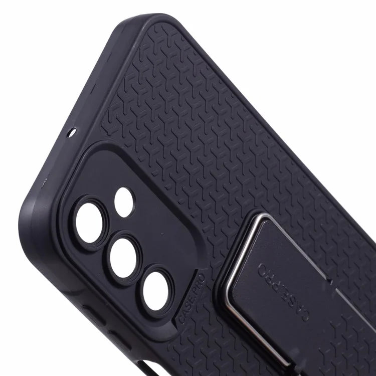 XL Series For Samsung Galaxy A14 4G / 5G Case Precise Cutouts TPU Phone Cover Invisible Kickstand