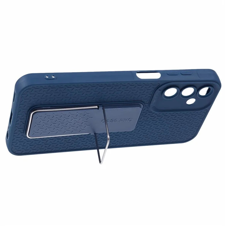 XL Series For Samsung Galaxy A14 4G / 5G Case Precise Cutouts TPU Phone Cover Invisible Kickstand