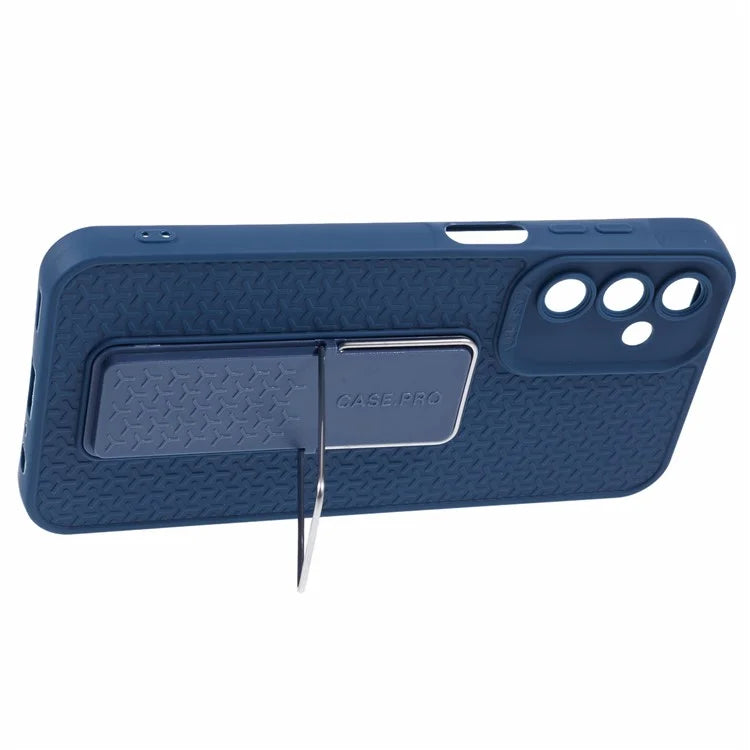 XL Series For Samsung Galaxy A14 4G / 5G Case Precise Cutouts TPU Phone Cover Invisible Kickstand