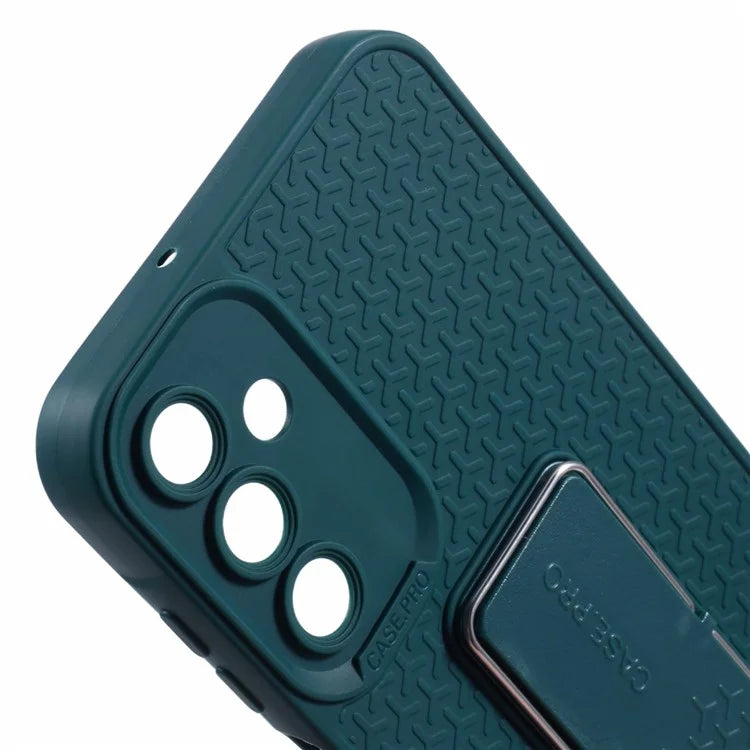 XL Series For Samsung Galaxy A14 4G / 5G Case Precise Cutouts TPU Phone Cover Invisible Kickstand