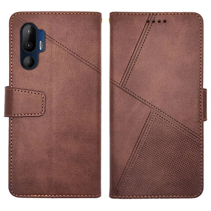 IDEWEI For HTC U24 Pro 5G Case Wallet Stand Calf Texture Leather Phone Cover