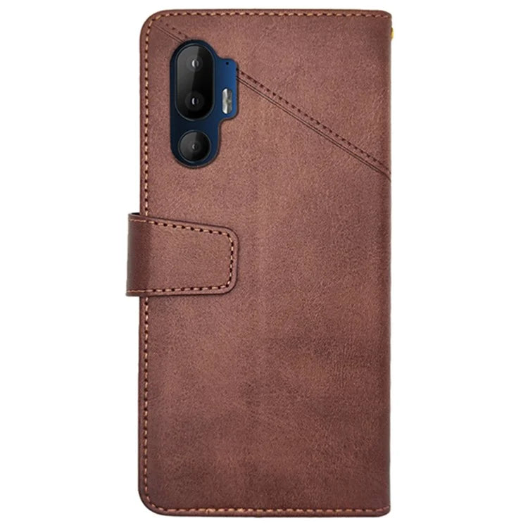 IDEWEI For HTC U24 Pro 5G Case Wallet Stand Calf Texture Leather Phone Cover