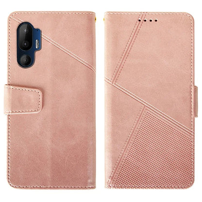 IDEWEI For HTC U24 Pro 5G Case Wallet Stand Calf Texture Leather Phone Cover