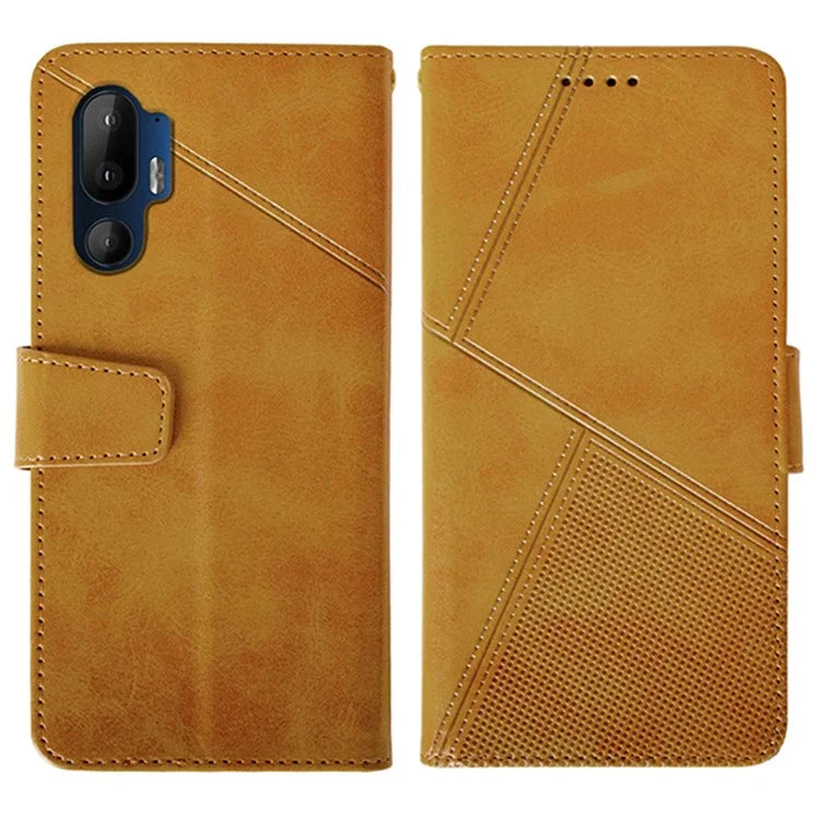 IDEWEI For HTC U24 Pro 5G Case Wallet Stand Calf Texture Leather Phone Cover