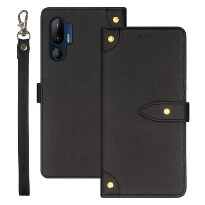 IDEWEI For HTC U24 Pro 5G Case PU Leather Phone Cover with Card Slots Stand