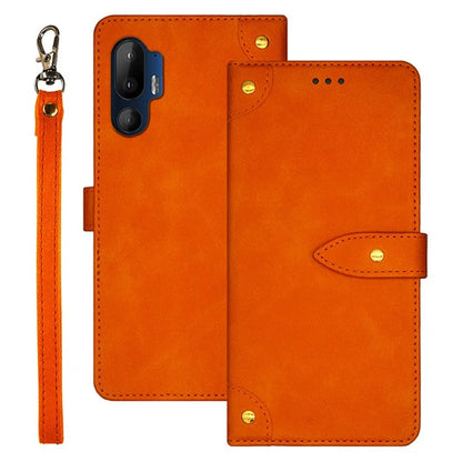 IDEWEI For HTC U24 Pro 5G Case PU Leather Phone Cover with Card Slots Stand