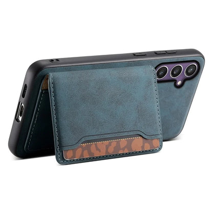 DENIOR D13 For Samsung Galaxy S23 FE Case Card Holder Kickstand Detachable 2-in-1 Phone Cover