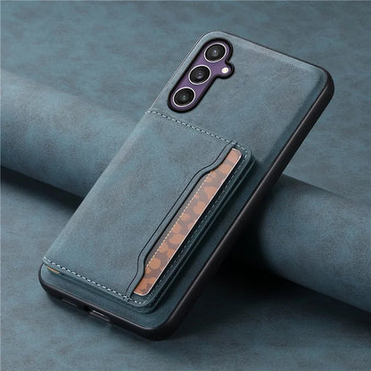 DENIOR D13 For Samsung Galaxy S23 FE Case Card Holder Kickstand Detachable 2-in-1 Phone Cover