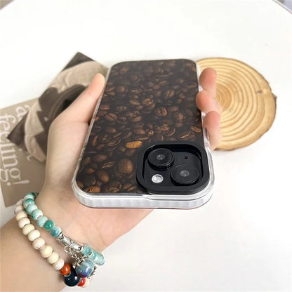 For iPhone 14 Cell Phone Case Colorful Pattern Shockproof Hard Acrylic Cover