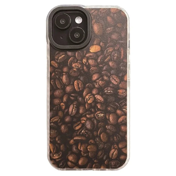 For iPhone 14 Plus Cell Phone Cases Colorful Pattern Shockproof Acrylic Back Cover