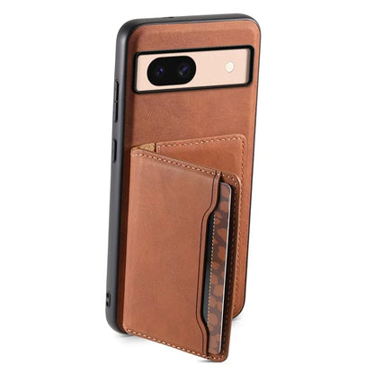 DENIOR D13 For Google Pixel 8a Case 2 in 1 Detachable Leather Phone Back Cover