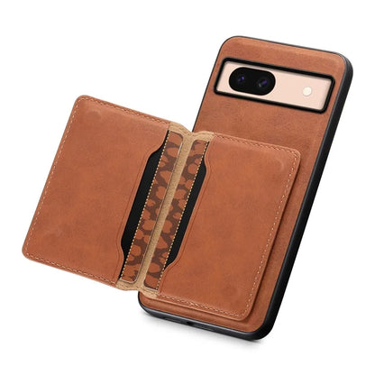 DENIOR D13 For Google Pixel 8a Case 2 in 1 Detachable Leather Phone Back Cover