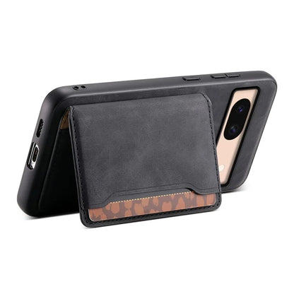 DENIOR D13 For Google Pixel 8a Case 2 in 1 Detachable Leather Phone Back Cover