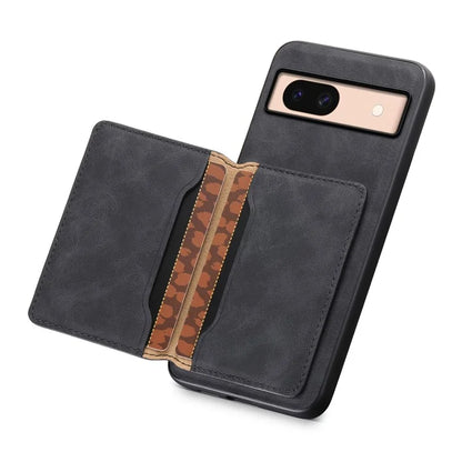 DENIOR D13 For Google Pixel 8a Case 2 in 1 Detachable Leather Phone Back Cover