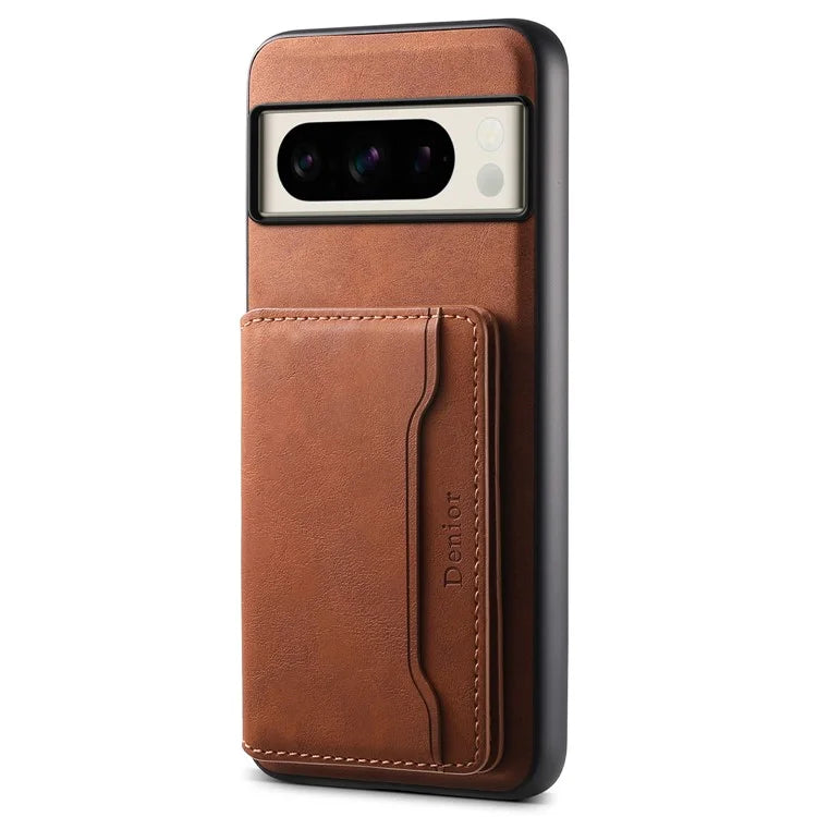 DENIOR D13 For Google Pixel 8 Pro Case Detachable 2-in-1 Leather Back Phone Cover
