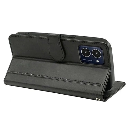 For HMD Pulse / HMD Pulse+ Case Round Magnetic Clasp PU Leather Phone Cover