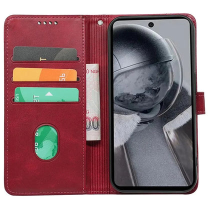 For HMD Pulse / HMD Pulse+ Case Round Magnetic Clasp PU Leather Phone Cover