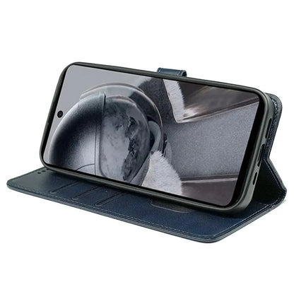 For HMD Pulse / HMD Pulse+ Case Round Magnetic Clasp PU Leather Phone Cover