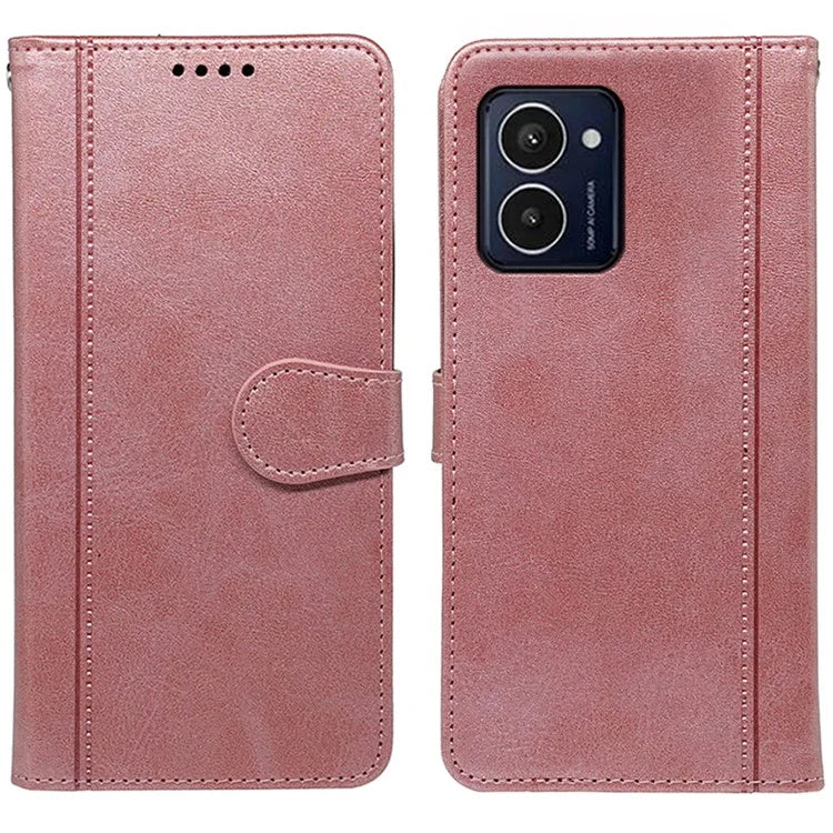 For HMD Pulse / HMD Pulse+ Case Round Magnetic Clasp PU Leather Phone Cover
