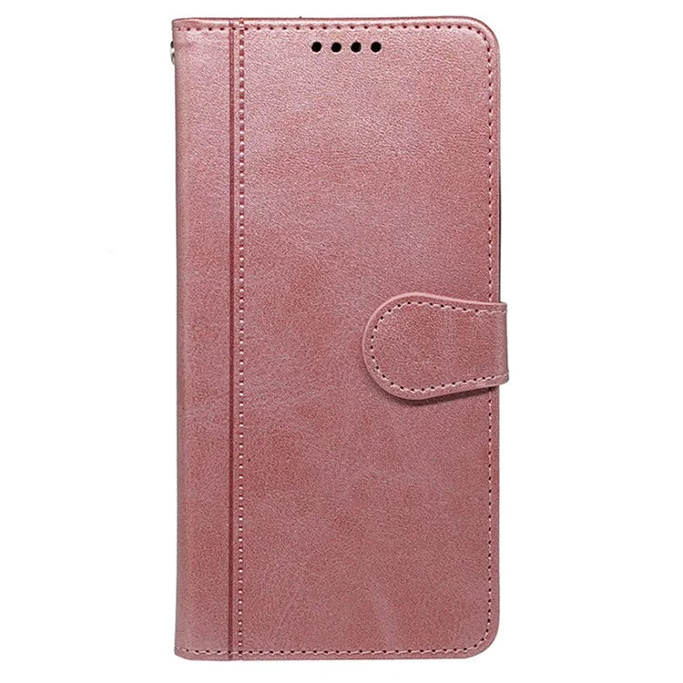 For HMD Pulse / HMD Pulse+ Case Round Magnetic Clasp PU Leather Phone Cover