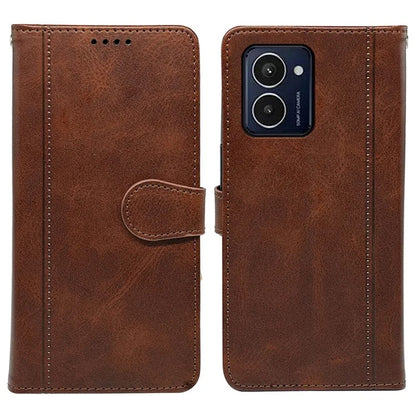 For HMD Pulse / HMD Pulse+ Case Round Magnetic Clasp PU Leather Phone Cover