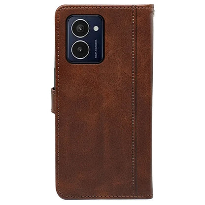 For HMD Pulse / HMD Pulse+ Case Round Magnetic Clasp PU Leather Phone Cover