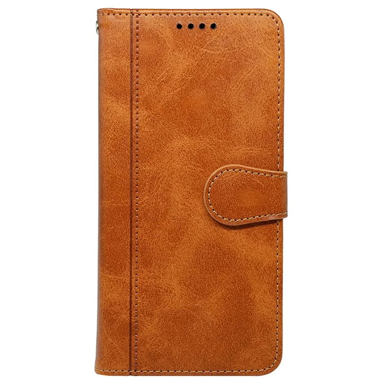 For iPhone 15 Pro Max Case PU Leather Flip Folio Stand View Phone Cover