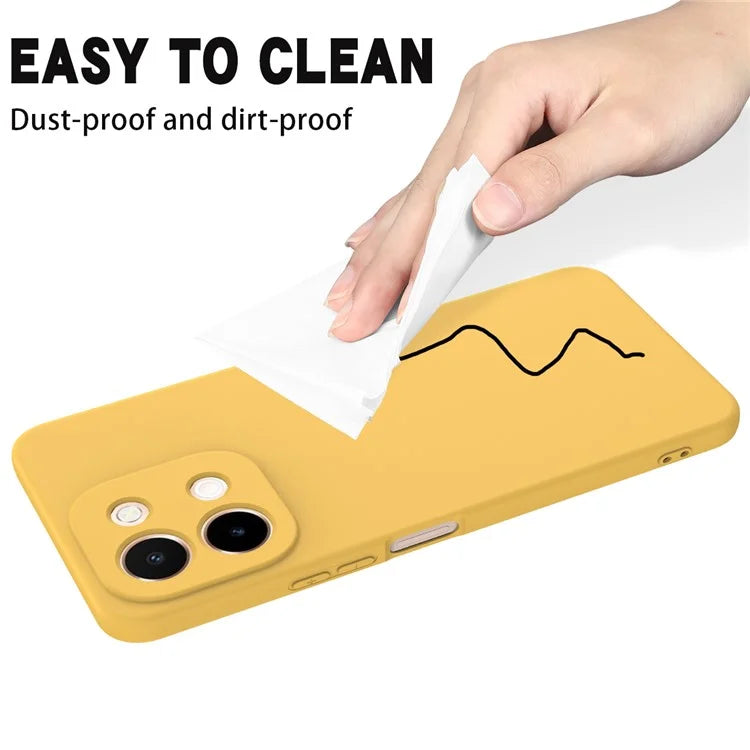 For vivo Y28 4G Case Liquid Silicone Phone Cover with Hand Strap