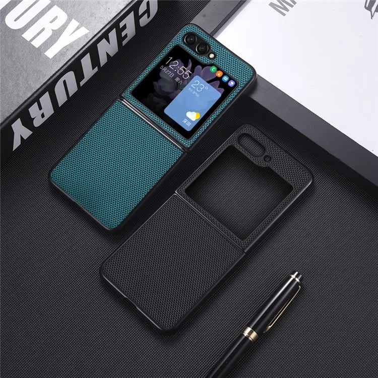 For Samsung Galaxy Z Flip6 5G Case Nylon Coated PC Shockproof Phone Case