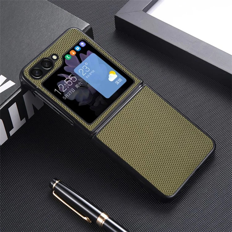 For Samsung Galaxy Z Flip6 5G Case Nylon Coated PC Shockproof Phone Case