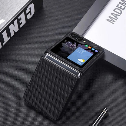 For Samsung Galaxy Z Flip6 5G Case Nylon Coated PC Shockproof Phone Case