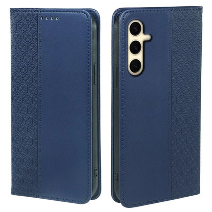 For Samsung Galaxy M15 5G  /  F15 5G Case Leather Phone Cover Clover Pattern