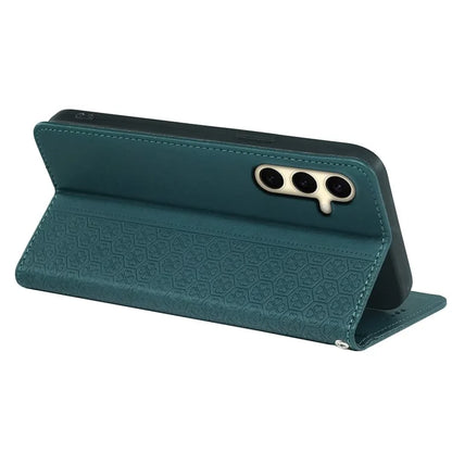 For Samsung Galaxy A05s 4G Case Four-Leaf Clover Leather Phone Cover Flip Stand / Card Slot