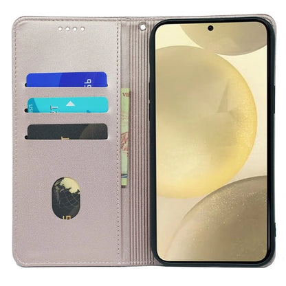 For Samsung Galaxy A05s 4G Case Four-Leaf Clover Leather Phone Cover Flip Stand / Card Slot