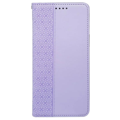 For Samsung Galaxy A05s 4G Case Four-Leaf Clover Leather Phone Cover Flip Stand / Card Slot