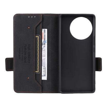For vivo V30e 5G Case Leather Phone Cover Hardware Decor Folio Book Wallet