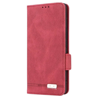For vivo V30e 5G Case Leather Phone Cover Hardware Decor Folio Book Wallet