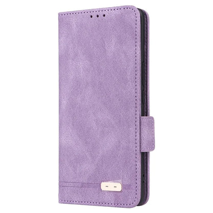 For vivo V30e 5G Case Leather Phone Cover Hardware Decor Folio Book Wallet