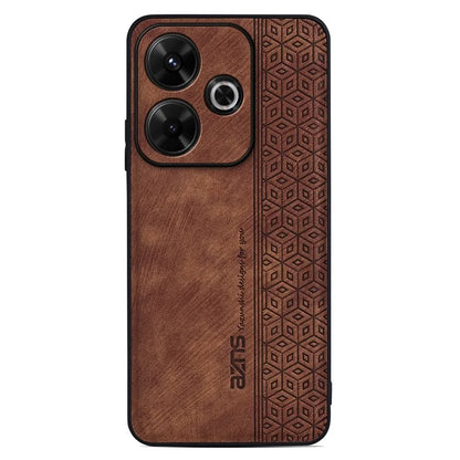 AZNS For Xiaomi Redmi 13 4G / Note 13R 5G Case Non-Slip Leather+TPU Phone Cover