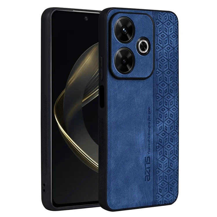 AZNS For Xiaomi Redmi 13 4G / Note 13R 5G Case Non-Slip Leather+TPU Phone Cover