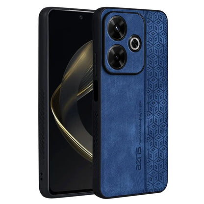 AZNS For Xiaomi Redmi 13 4G / Note 13R 5G Case Non-Slip Leather+TPU Phone Cover
